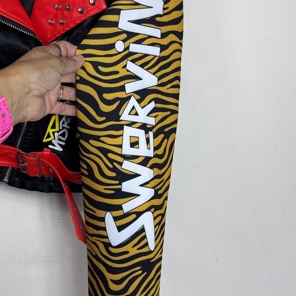 (T2) Vintage Y2K Punk Rock Crop Biker Jacket, Size M,80s Style, with Studs - Picture 5 of 16